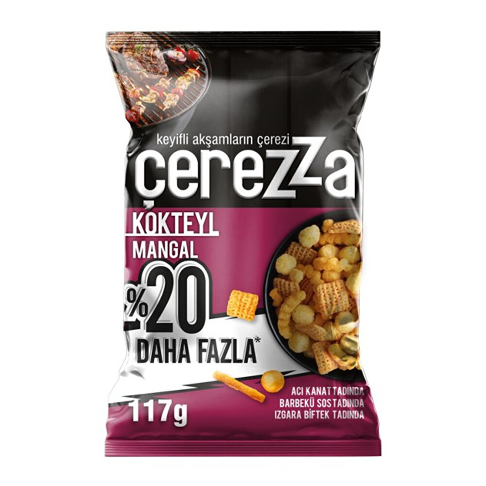 Çerezza Kokteyl Mangal Süper Boy Mısır Cipsi 117g Cips Fiyatı