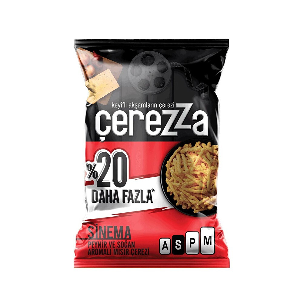 Çerezza Sinema Peynir Ve Soğan Aroma Çeşnili Mısır Çerezi Süper Boy 117 G Cips Fiyatı
