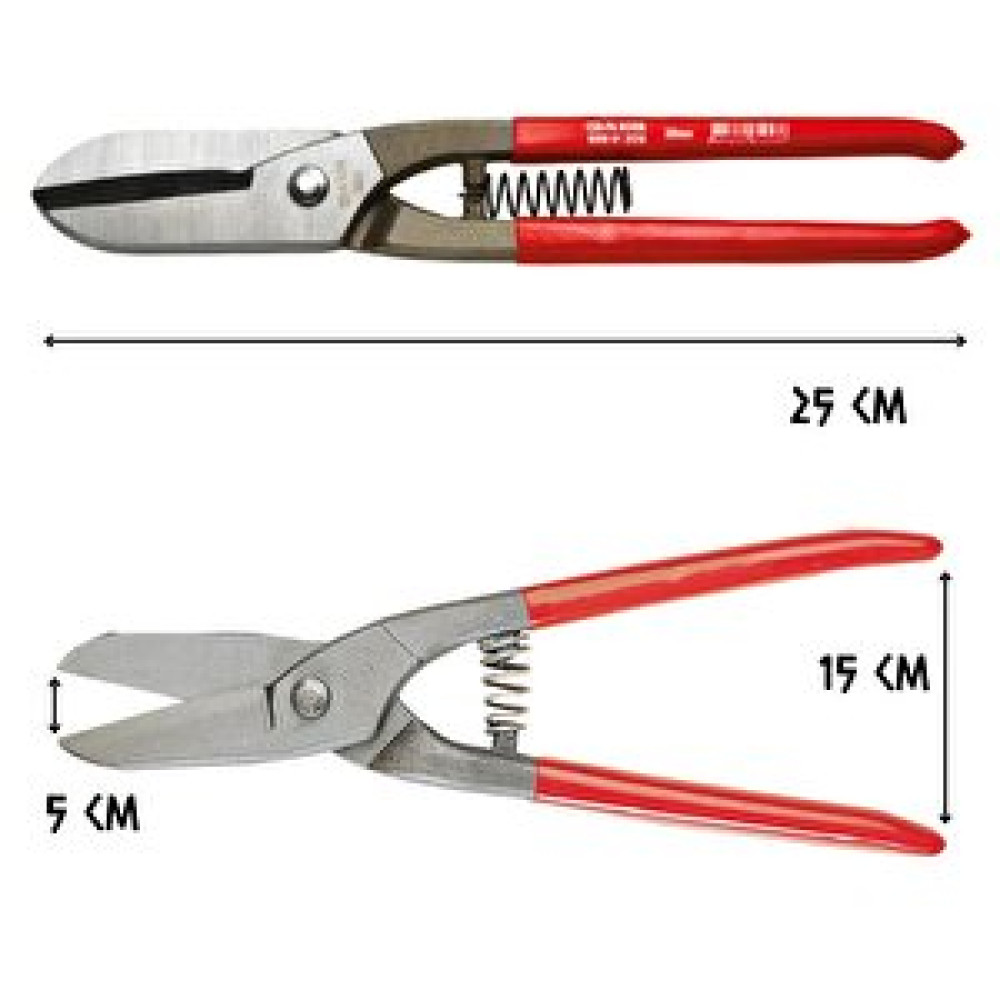 Cerpa-Norm Cer-pa Norm Çelik Tenekeci Sac Makası 250 Mm. El Aletleri Fiyatı