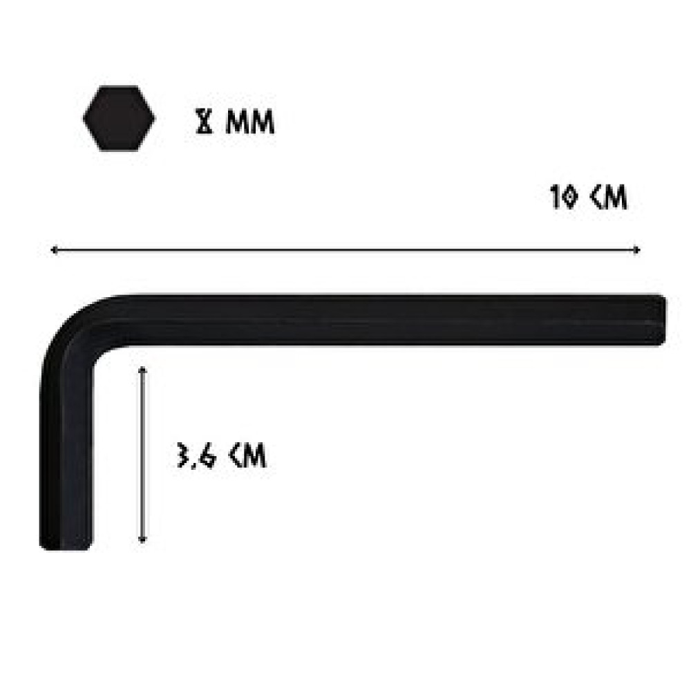 Cerpa-Norm Cer-pa Norm Tekli Alyan Kısa - 8.0 Mm. Anahtar Fiyatı
