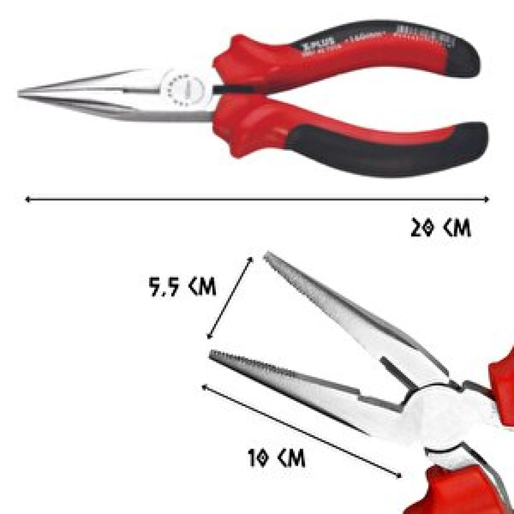 Cerpa-Norm Cer-pa Norm X-plus Düz Kargaburun Uzun Pense 200 Mm. Pense Fiyatı