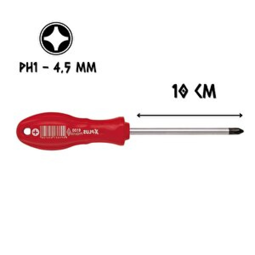 Cerpa-Norm Cer-pa Norm X-plus Tornavida Mıknatıslı Yildiz Uçlu Ph2 - 10 Cm. Tornavida Fiyatı