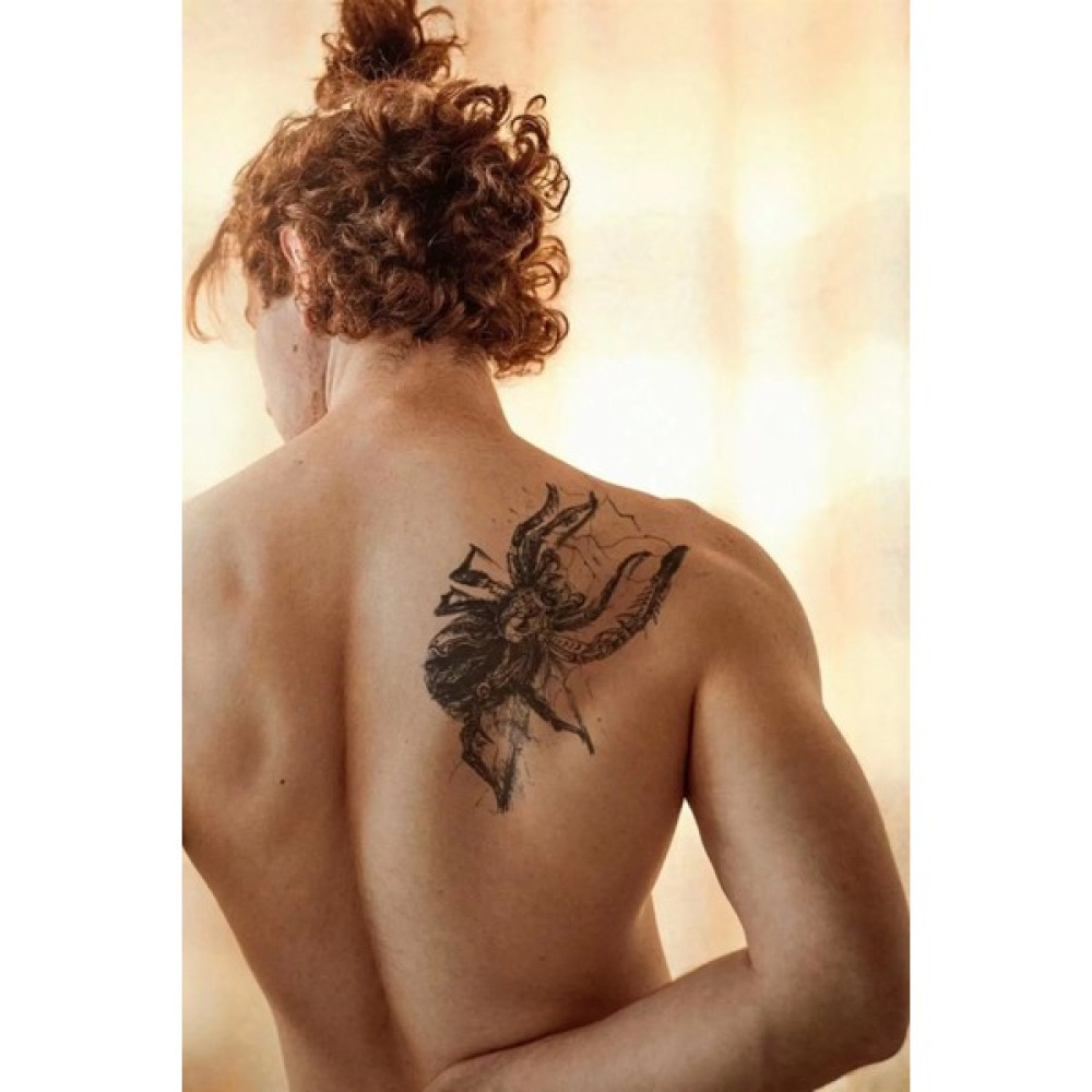 Cersal Örümcek Geçici Dövme Tattoo Altın, Takı & Aksesuar Fiyatı