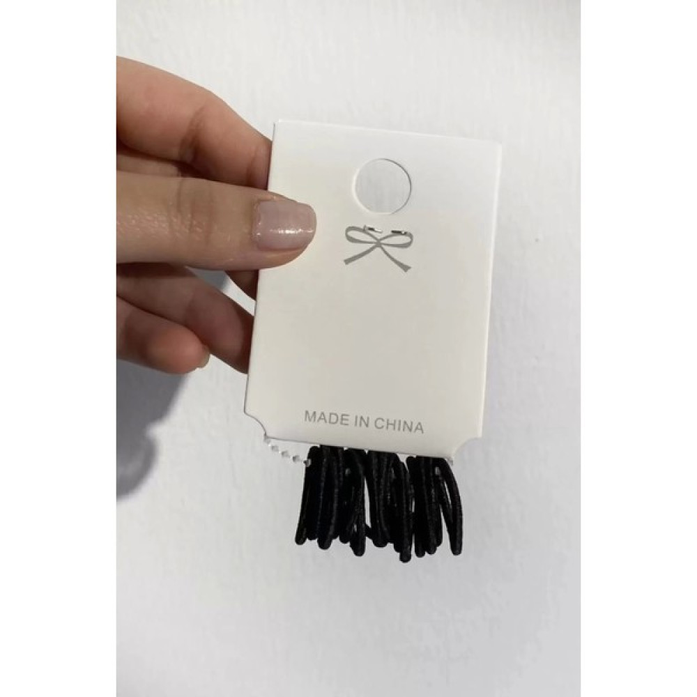 Cersal Siyah Renk Lastik Toka Set (Küçük Boy) Toka, Taç & Saç Bandı Fiyatı