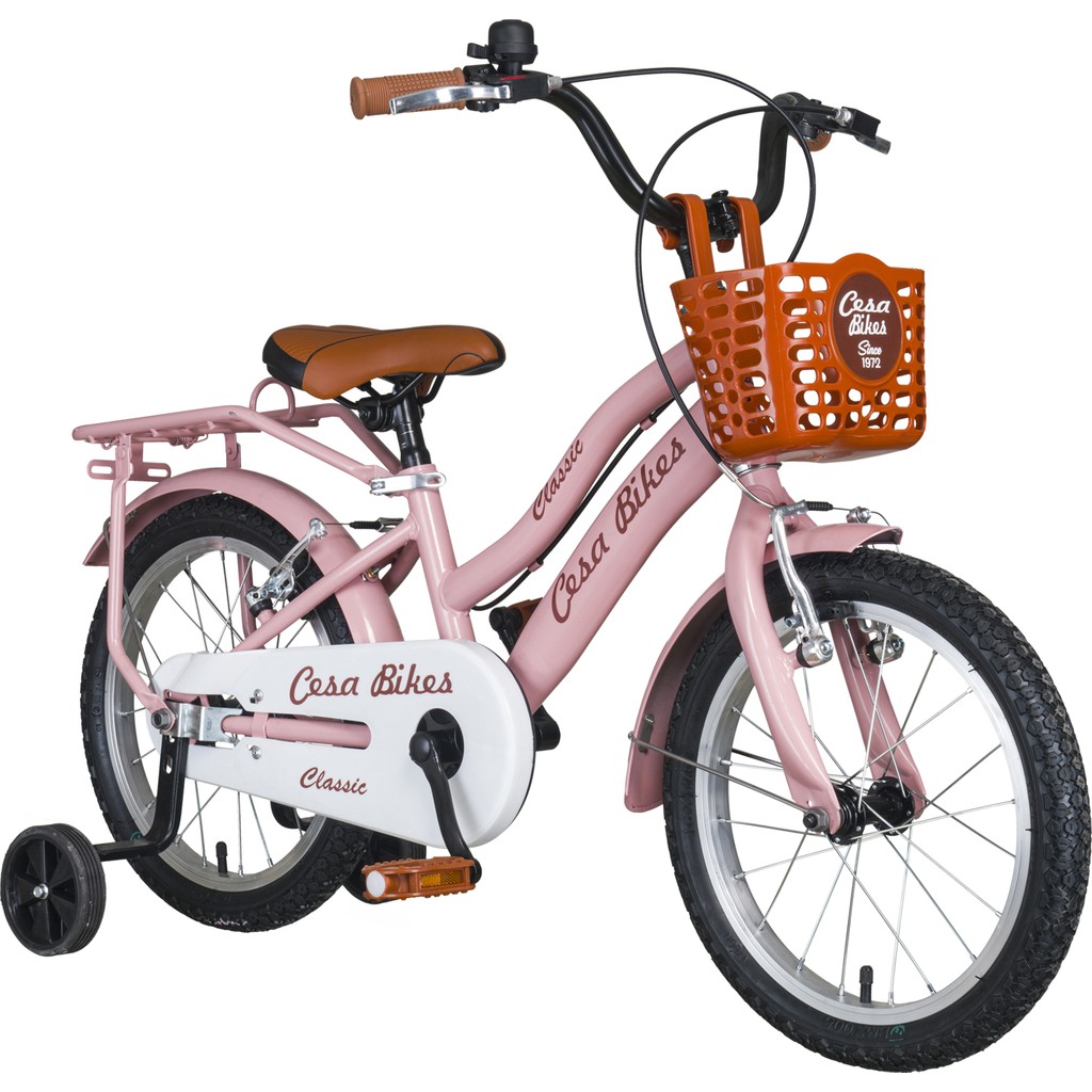 Cesa Bikes Bagajlı Demir Çamurluk 16 Jant 4-7 Yaş Pastel Pembe Çocuk Bisikleti Çocuk Bisikletleri Fiyatı