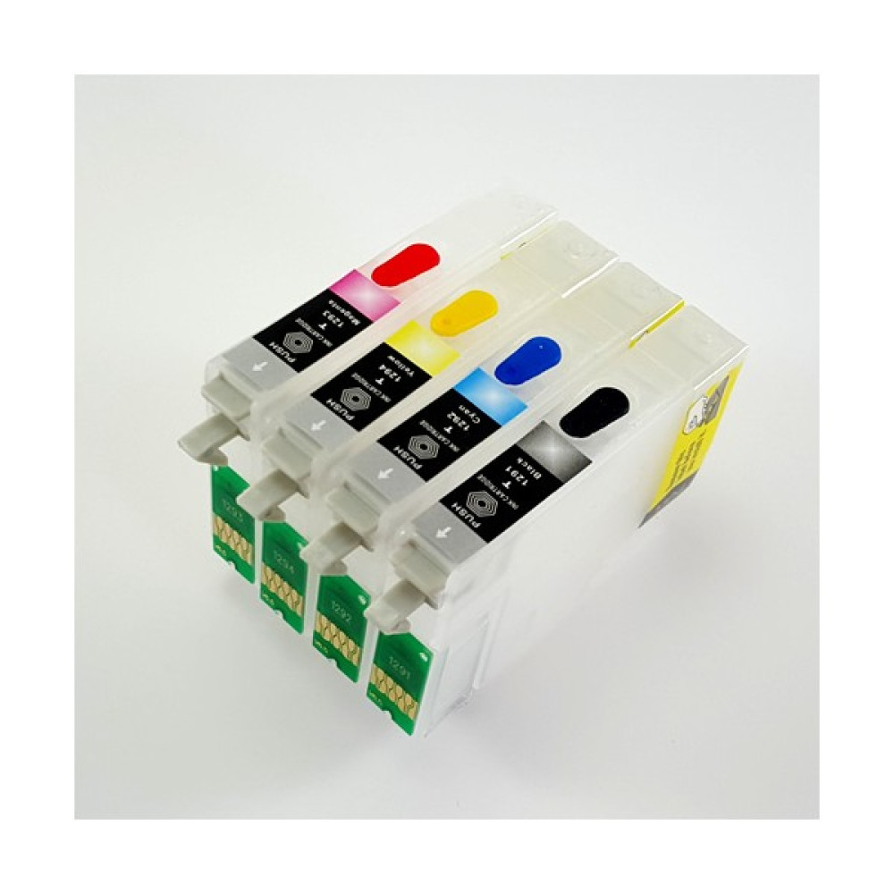 Cescesor Epson T0891-T0894 Muadil Kolay Dolan Kartuş - 4 Renk - Renkli Kartuşlar Fiyatı