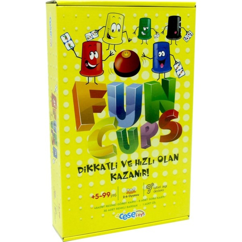 Cese Toys Fun Cups Bardak Oyunu Oyun & Hobi Fiyatı