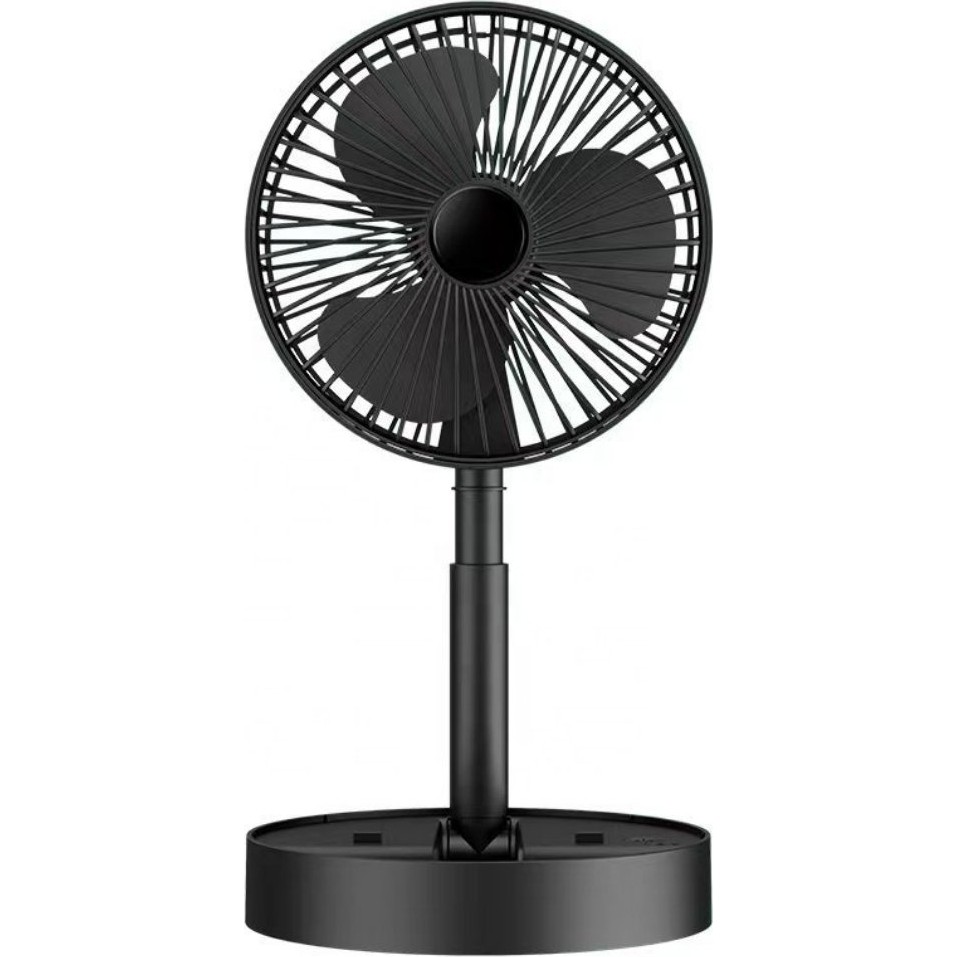 Çeşithane F-06 Masaüstü Ayaklı Fan Şarjlı Kompakt Siyah Mini Fan Diğer Fiyatı