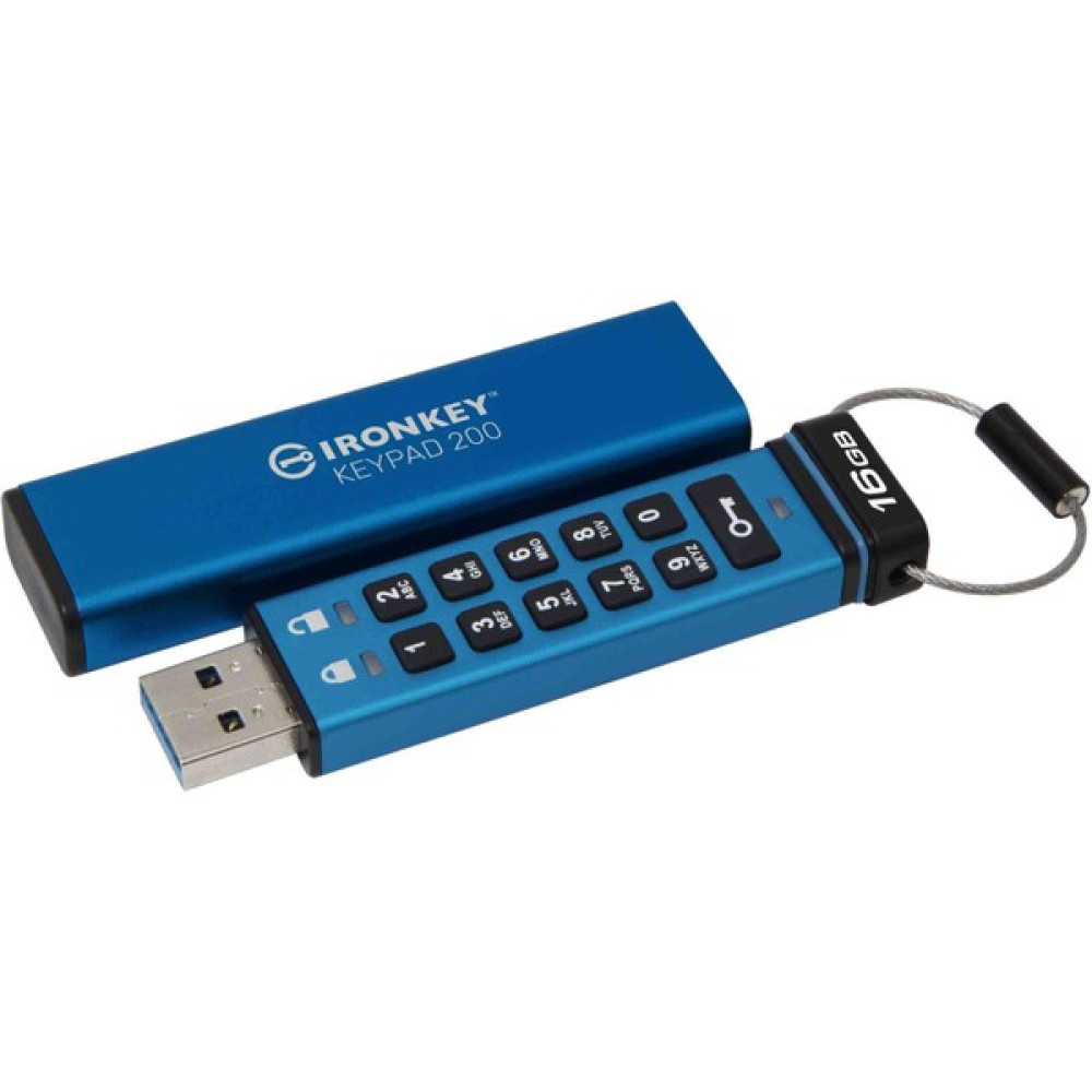 Çeşitli Kingston IKKP200-16GB 16GB Ironkey Keypad 200, Fıps 140-3 Lvl 3 (Pending) Flash Bellek Flash Bellekler Fiyatı