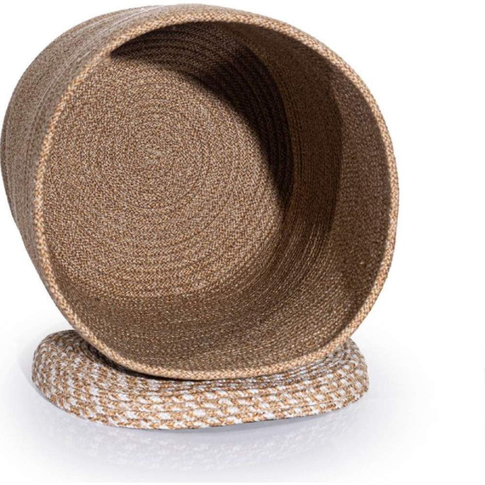 Cesta Kapaklı El Yapımı Pamuklu Natural Bej Hasır Dekoratif Sepet 36cmx45cm 9032 - 36 x 45 Sepet Fiyatı