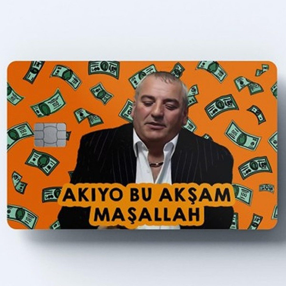 Cetinaccessories Akıyor Bu Akşam Maşallah Kart Kaplama Sticker Sticker Fiyatı