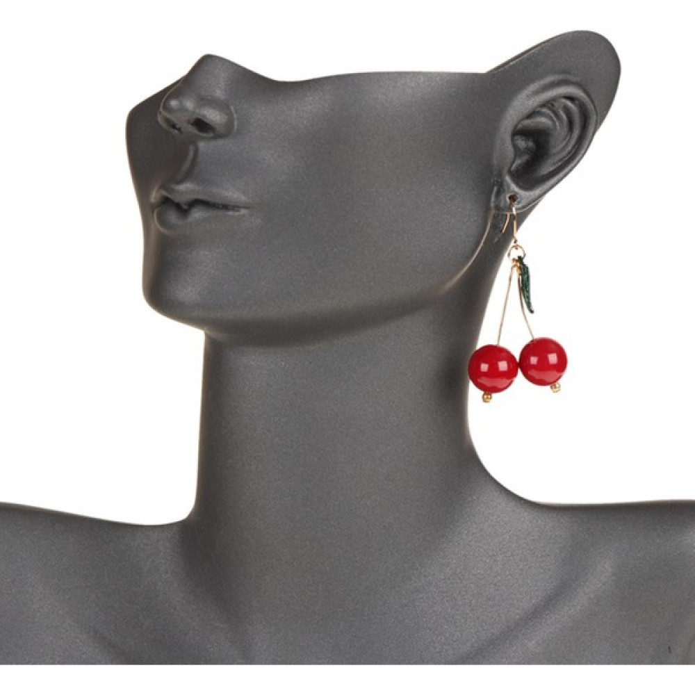 Cetinaccessories Tk-Gr Büyük Kiraz Küpe Bijuteri Küpe Fiyatı