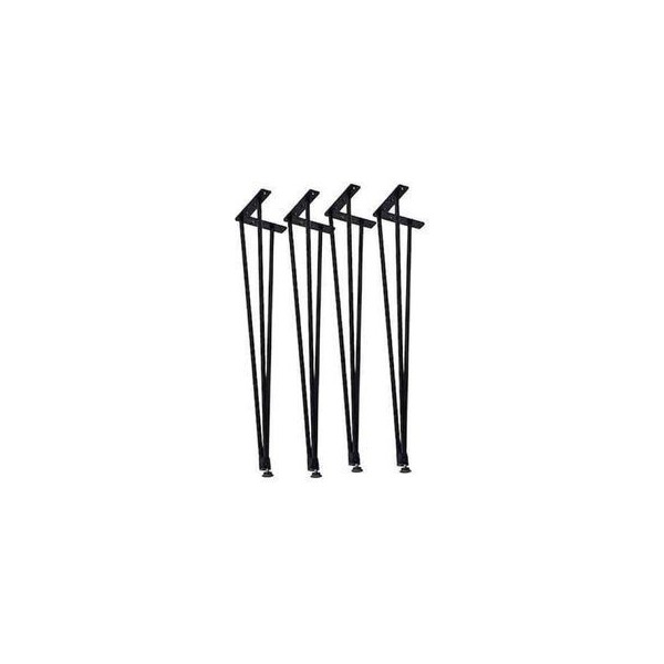 Çetinel Metal 73 cm Uzunlukta Siyah Metal Masa Ayağı Modern Tasarım 4 Adet Diğer Fiyatı