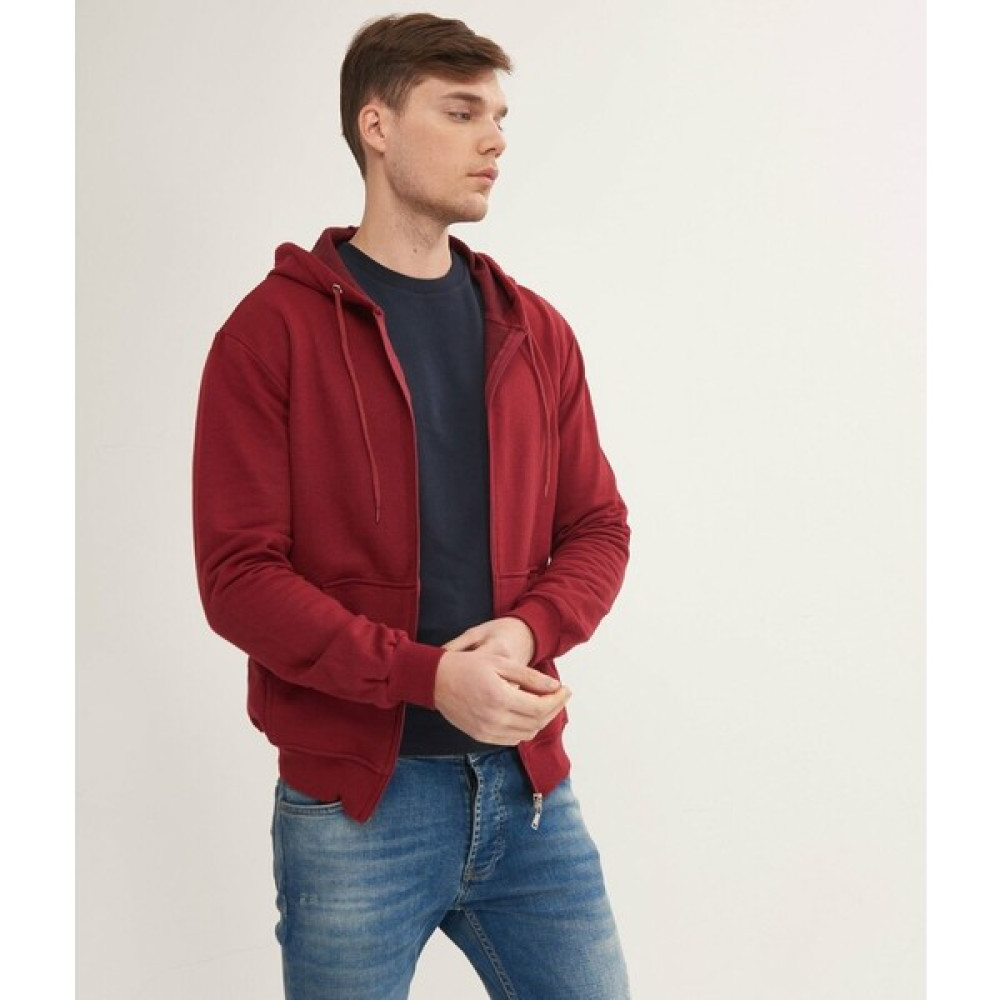 Çetinkaya Mentality Erkek Bordo Fermuarlı Sweatshirt Erkek Hırkalar Fiyatı