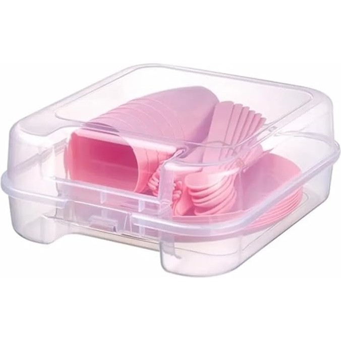 CetKing 6 Kişilik Piknik Seti Çatal, Bıçak, Kaşık, Bardak, Tabak Komple Set 31 Parça Çatal / Kaşık / Bıçak Takımları Fiyatı
