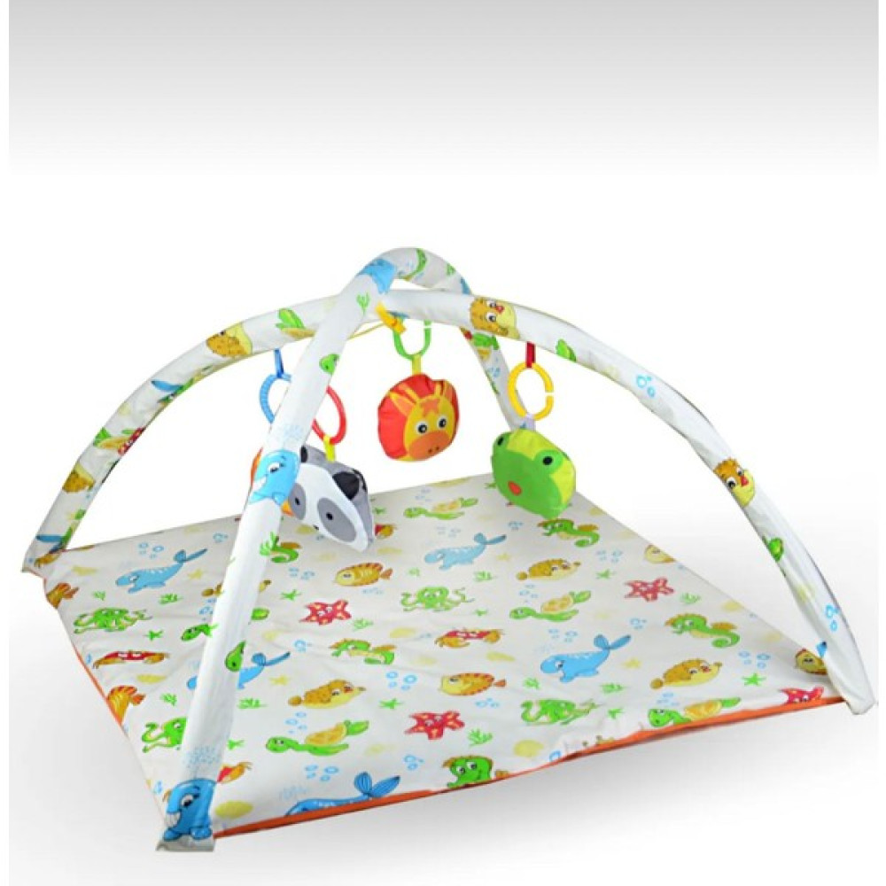 Çevik Sunar Oyuncaklı Oyun Minderi Oyun Halısı Pamuk Kumaşlı - 70 x 70 cm - Açık Yeşil Oto Boyaları Fiyatı
