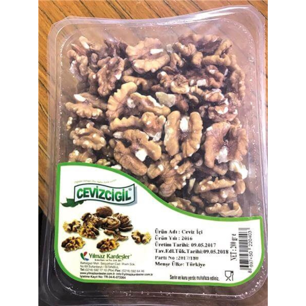 Cevizcigil Ceviz İçi 200 g Kuruyemiş Fiyatı