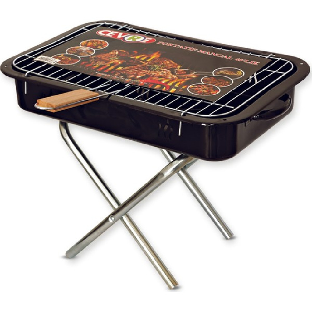 Çevre Portatif Mangal 40'lık Bahçe Mangalı & Barbekü Fiyatı
