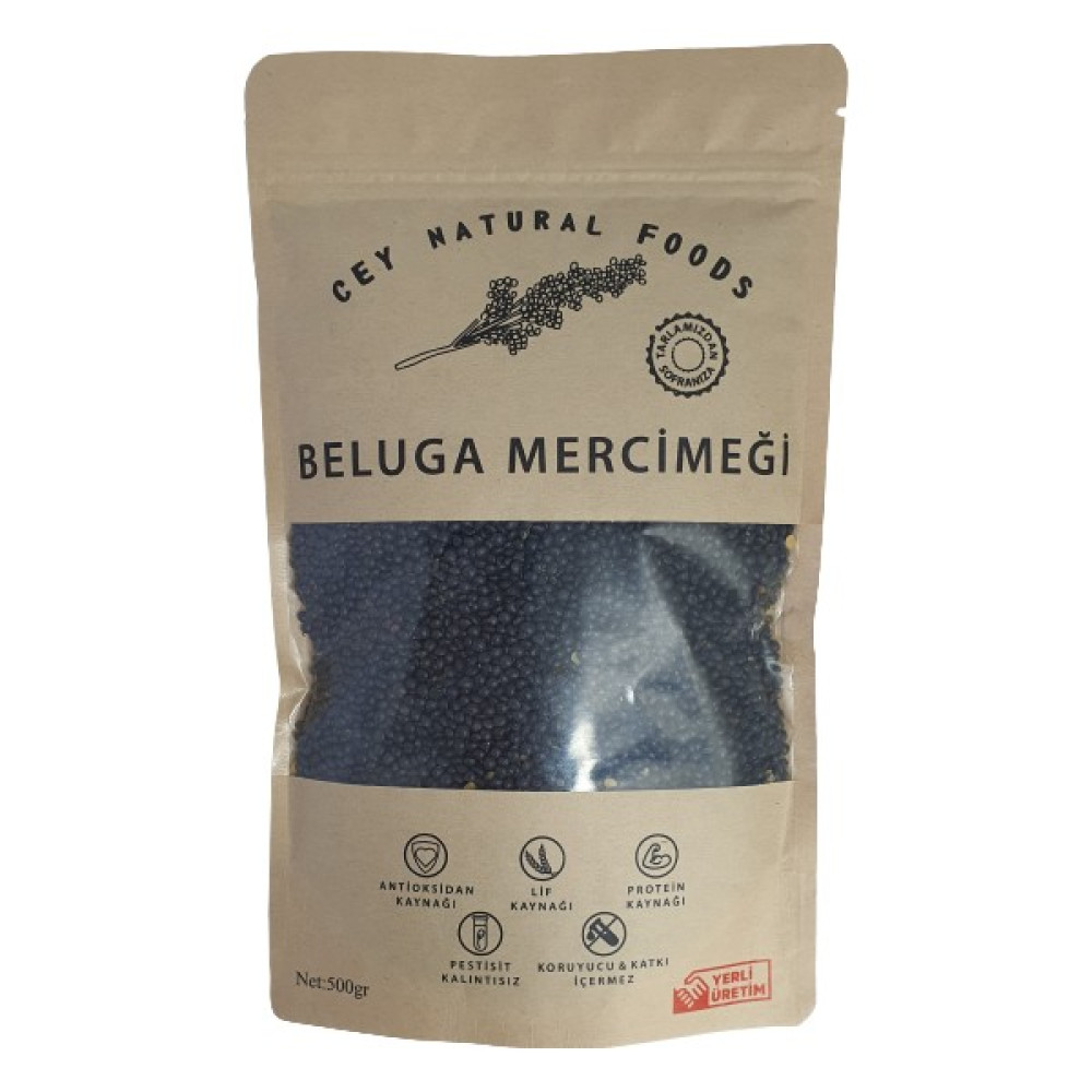 Cey Natural Foods Beluga Mercimeği - 500 gr Diğer Fiyatı