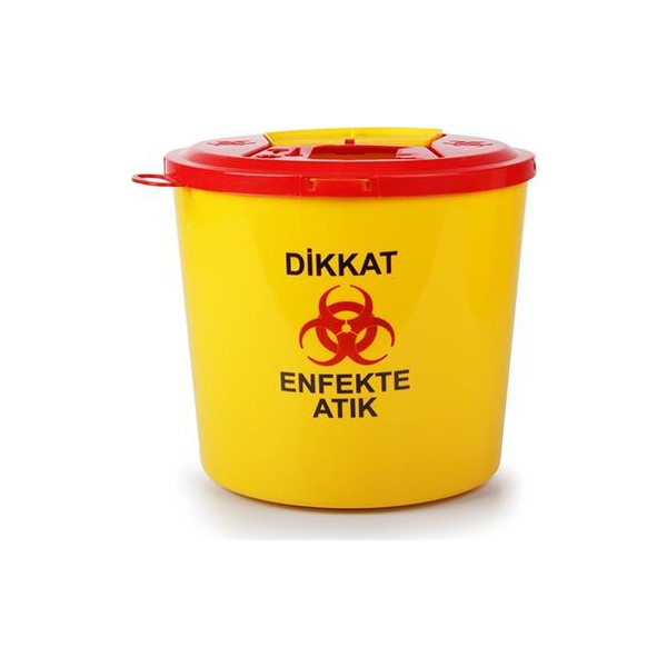 Ceyhanlar Tıbbi Atık Çöp Kovası 1,3 lt Diğer Fiyatı
