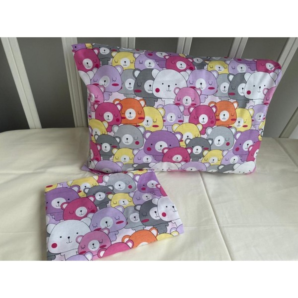 Çeyiz Bahçesi Ayıcık Pink 2'li Bebek Yastık Kılıfı 35 x 45 cm Bebek Yastığı-Kılıfı Fiyatı