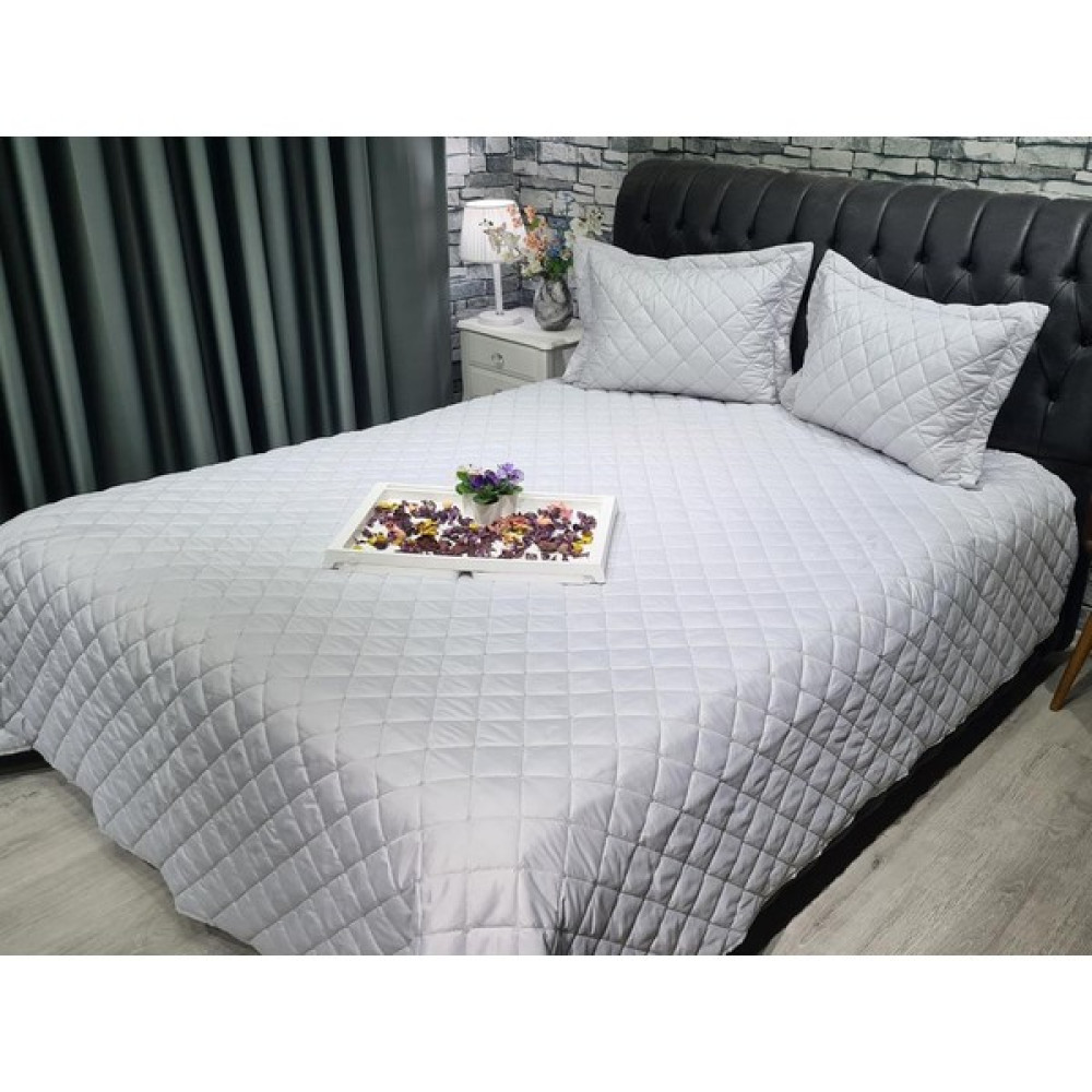 Çeyiz Diyarı Sugar Çift Kişilik Kapitoneli Yatak Örtüsü Gri - 250 x 260 cm Yatak Örtüsü Fiyatı
