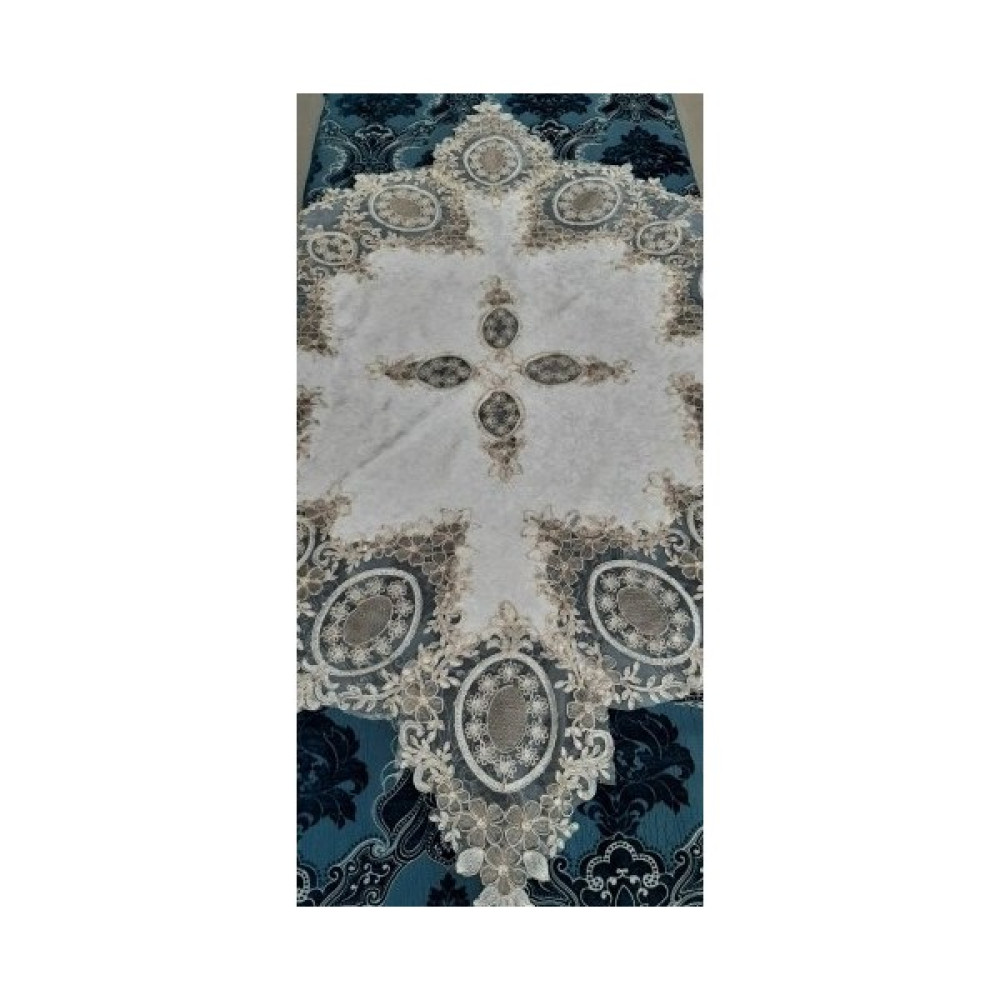 Çeyizhan Masa Örtüsü & Sehpa Örtüsü - Krem - 100 x 100 cm Masa Örtüsü Fiyatı