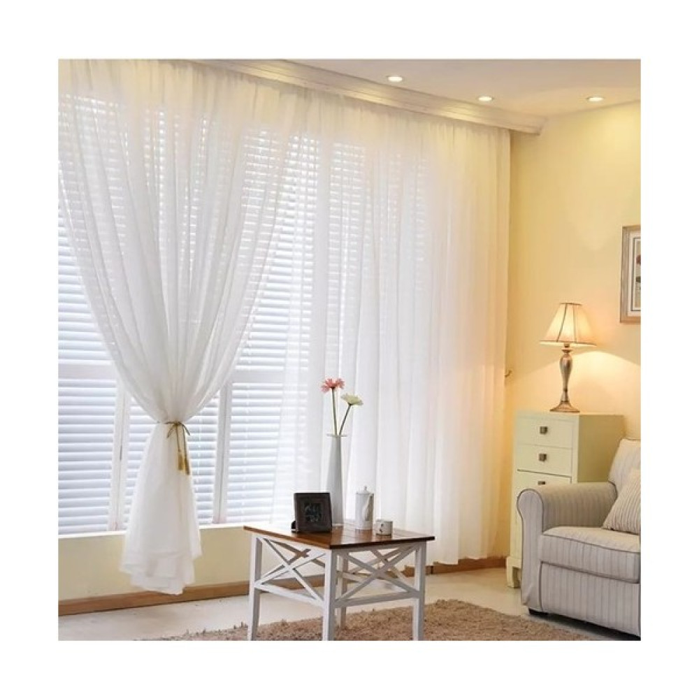 ÇEYİZMARKET Düz Grek Etek Kurşunlu (Petek Zemin) Tül Perde Pilesiz Extraforlu Düz Dikim - 150 x 210 cm - Ekru Tül Perde Fiyatı