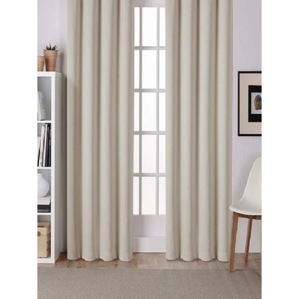 Ceylan Home Atlas Saten Krem Güneşlik Perde Ölçü Seçenekli - 125 x 250 cm Güneşlik Fiyatı