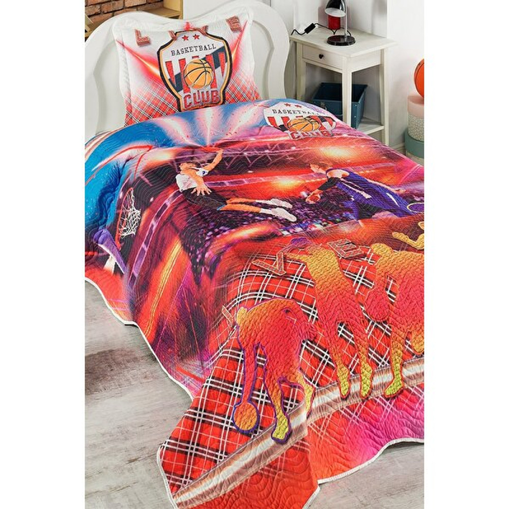 Ceylan Home Örtüm Live Tek Kişilik Kapitone Yatak Örtüsü - 200 x 240 cm - Kırmızı Yatak Örtüsü Fiyatı