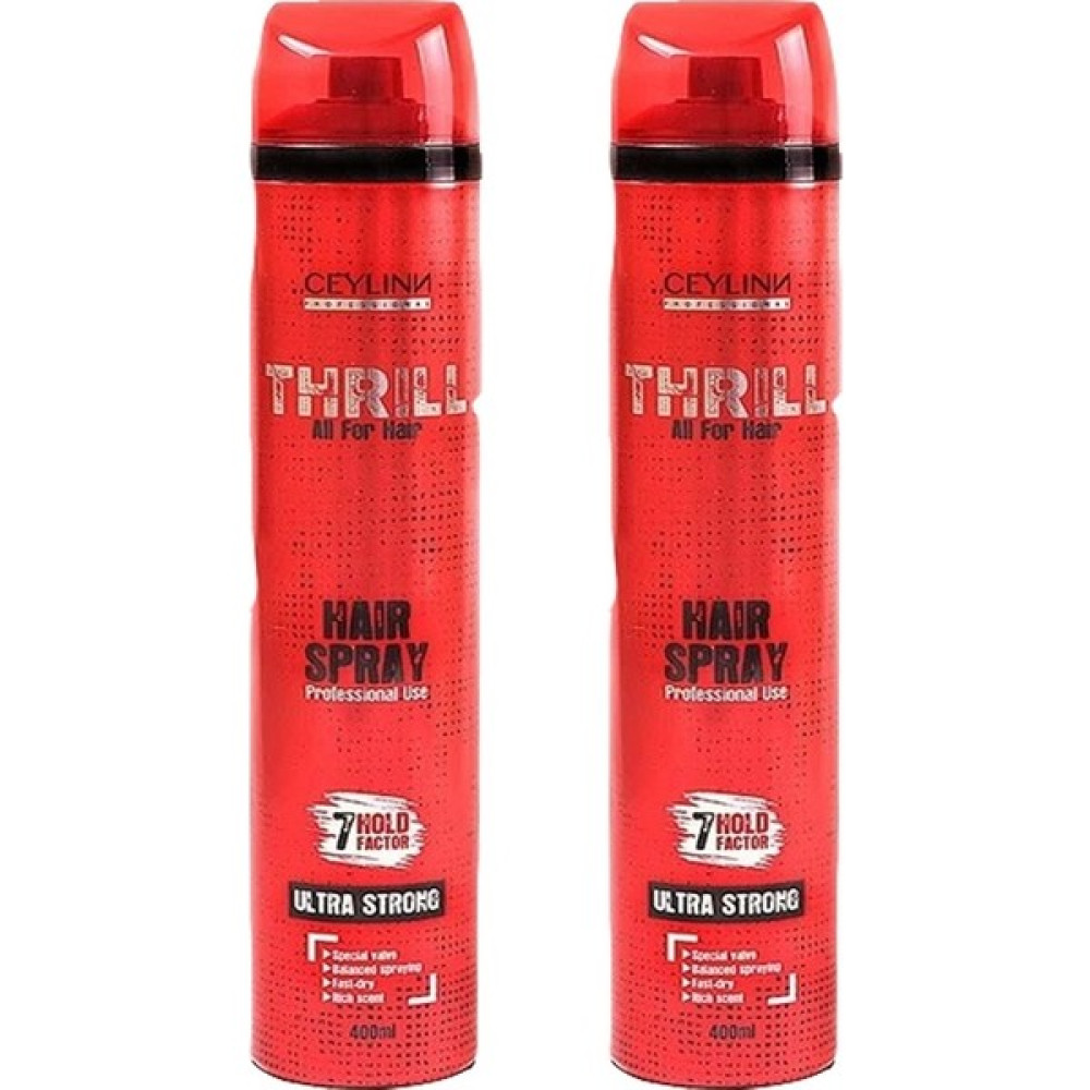 Ceylinn Ceylin Thrıll Ultra Saç Spreyi 400ML x 2 Adet Saç Şekillendirici Sprey Fiyatı
