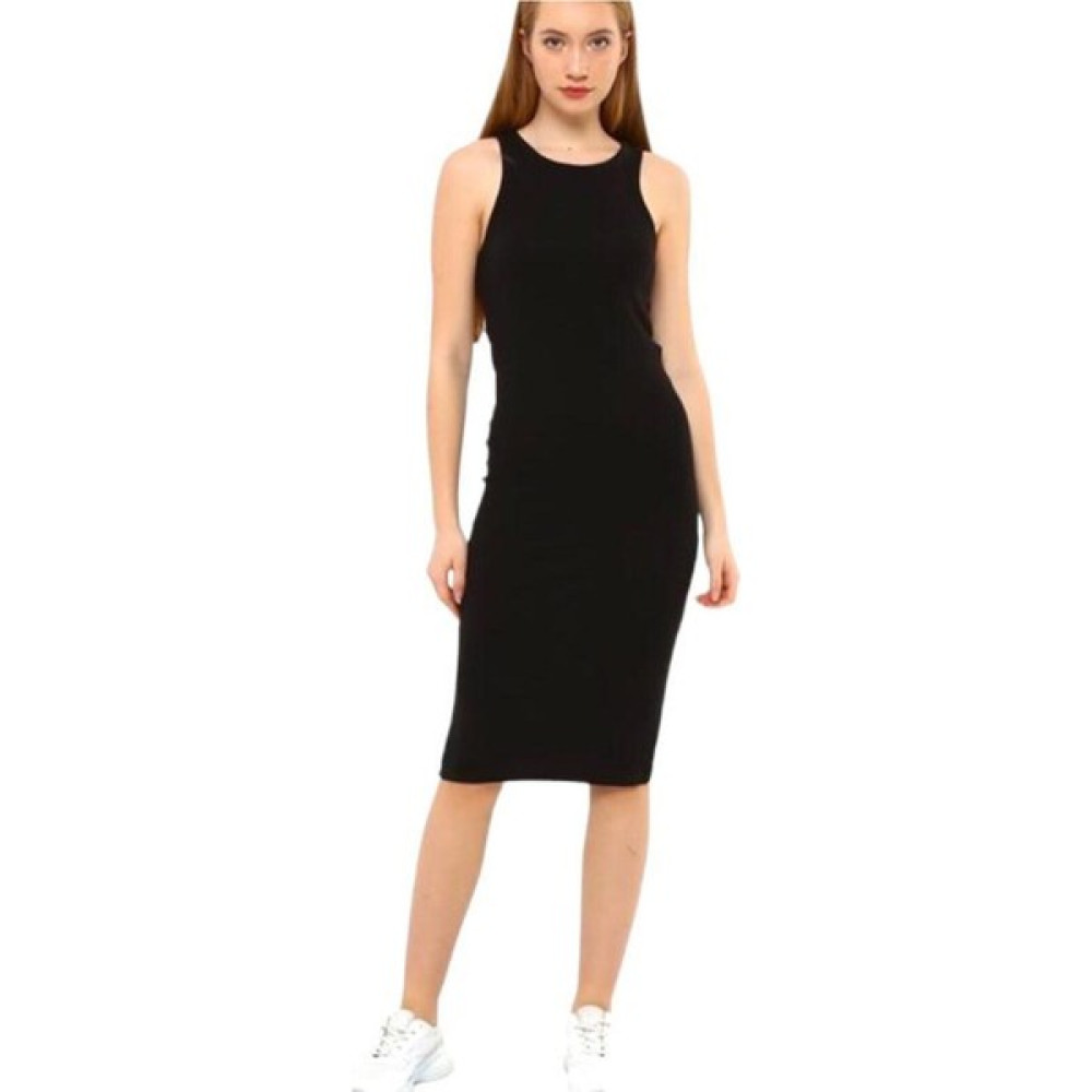 Ceyss Design Halter Yaka Kaşkorse Diz Altı Kadın Elbise Elbise Fiyatı