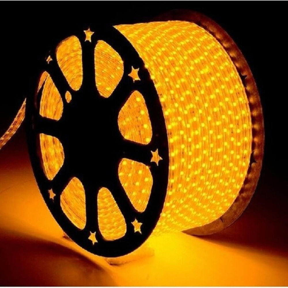 Cfr Hortum Esnek Şerit LED Amber Rengi + 220V FIŞ/1,2,3,4,5,10,15,20,25,50,100 Metre - 20 m Led Aydınlatmalar Fiyatı