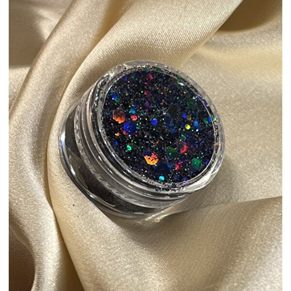 Cgatelier Jel Kıvamında Glitter - Face Glitter-Shine Black - Siyah Göz Farı Fiyatı