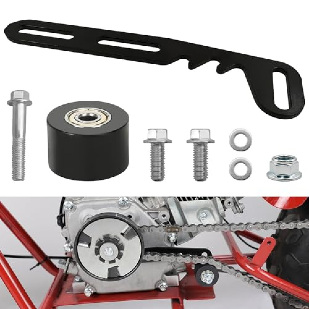 Chain Tensioner Adjuster, Fit for Predator 212cc 224cc 236cc 196cc, Fit for Coleman CT200U CT200U-EX BT200X CT100U Baja Doodlebug DB30 Mini bike, Fit for GX160 Gx200 Engine KT196 Go Kart