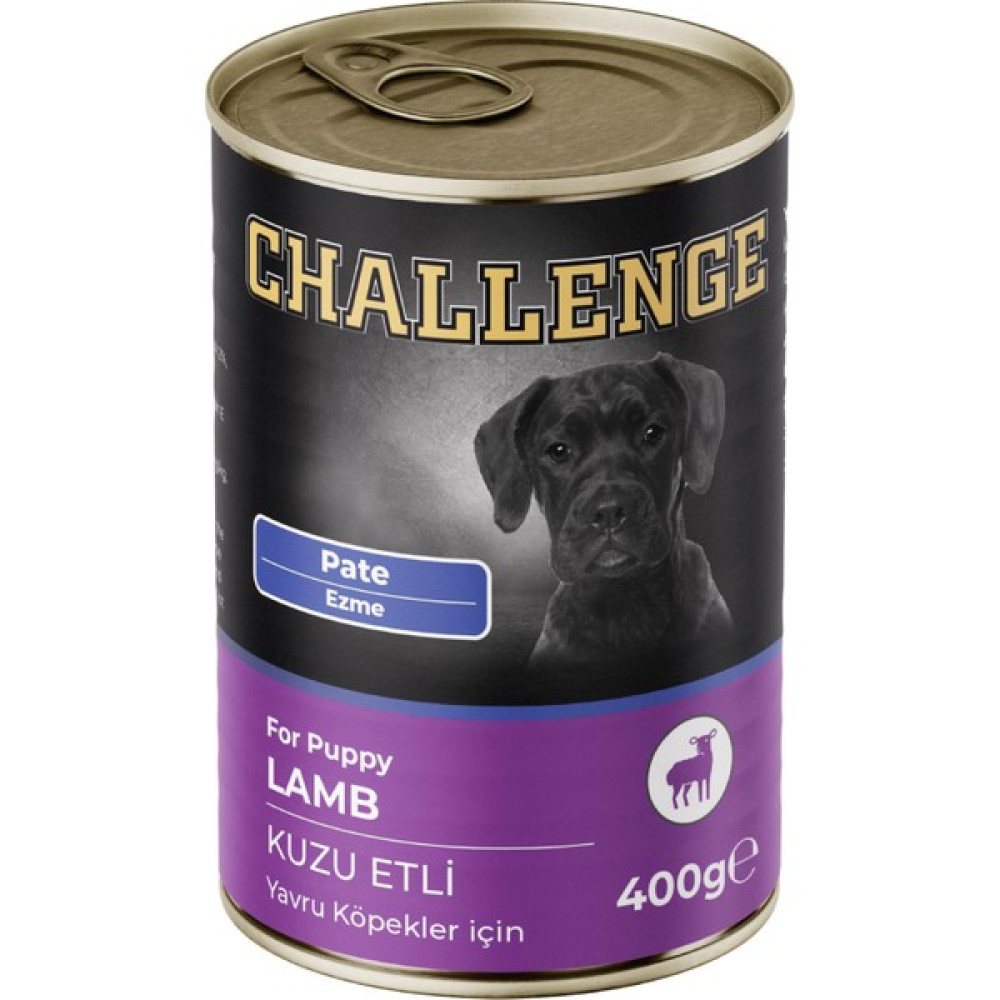 Challenge Pate Kuzu Etli Yavru Köpek Konservesi 400 gr Evcil Hayvan Ürünleri Fiyatı