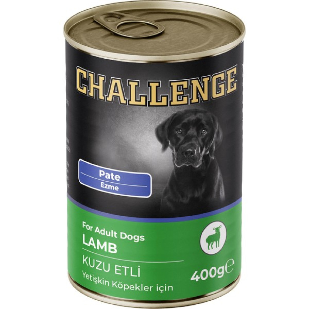 Challenge Pate Kuzu Etli Yetişkin Köpek Konservesi 400 gr Evcil Hayvan Ürünleri Fiyatı