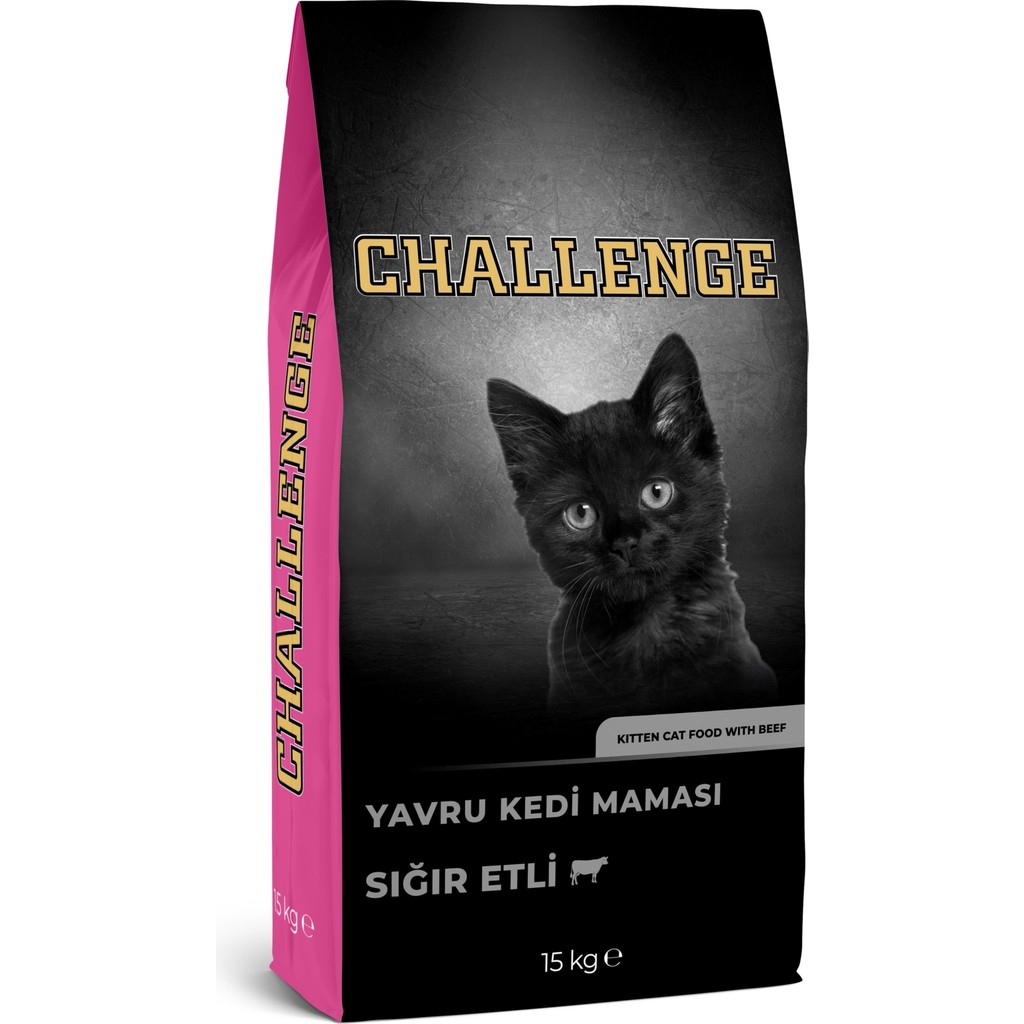 Challenge Sığır Etli Yavru Kedi Mamaası 15 kg Evcil Hayvan Ürünleri Fiyatı