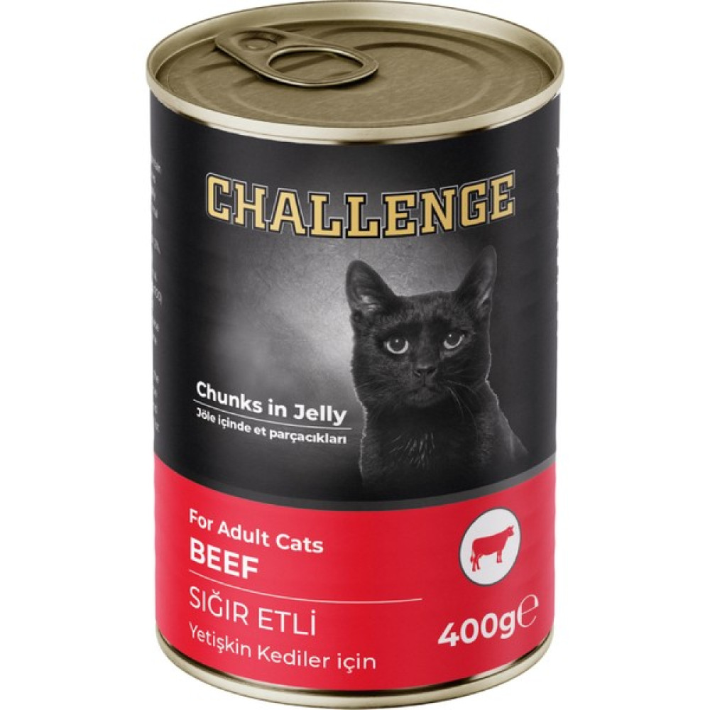 Challenge Sığır Etli Yetişkin Kedi Konservesi 400 gr Evcil Hayvan Ürünleri Fiyatı
