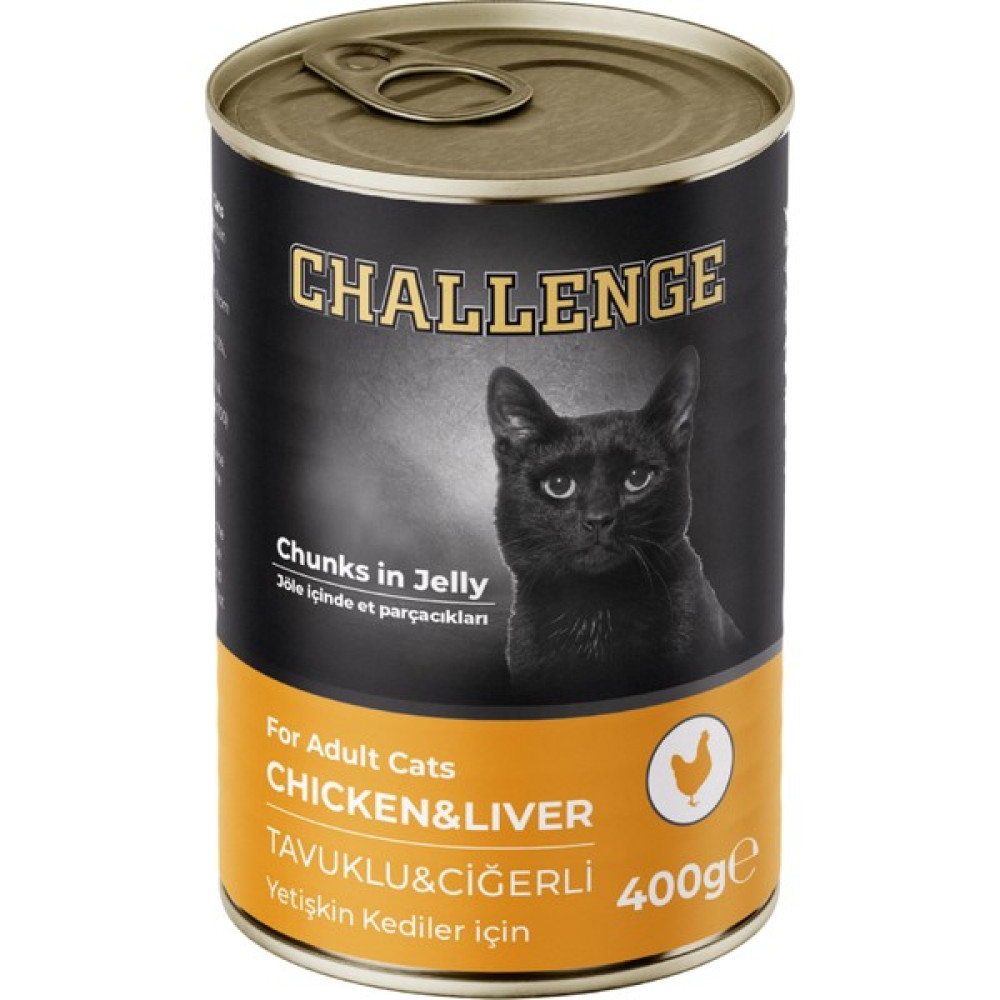 Challenge Tavuklu Ciğerli Yetişkin Kedi Konservesi 400 gr Evcil Hayvan Ürünleri Fiyatı