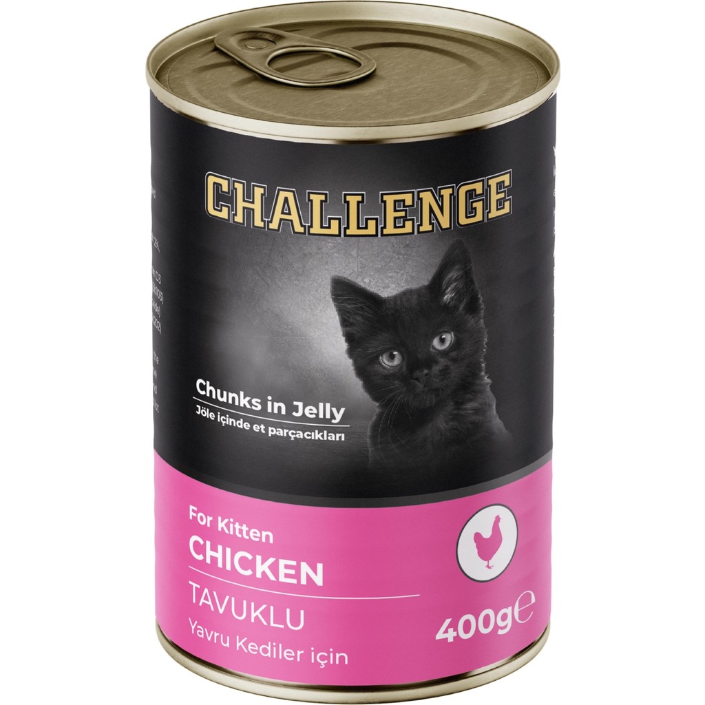 Challenge Tavuklu Yavru Kedi Konservesi 400 gr Evcil Hayvan Ürünleri Fiyatı