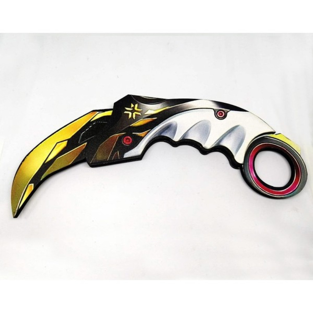 Champions Ahşap Valorant Champions Carambit - Renkli Maket Fiyatı