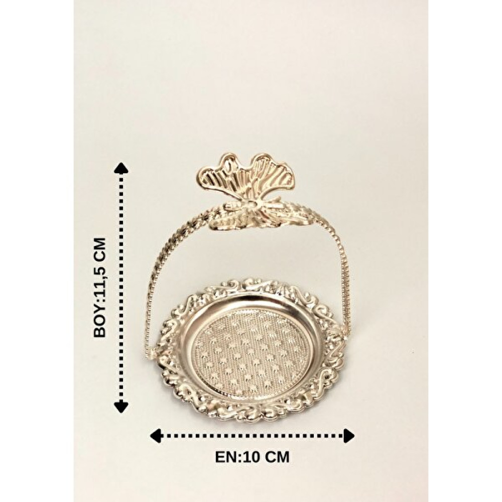 Chance Gift Metal Çerezlik & Lokumluk & Makaronluk & Şekerlik Silver (6 Adet) Mutfak Gereçleri Fiyatı