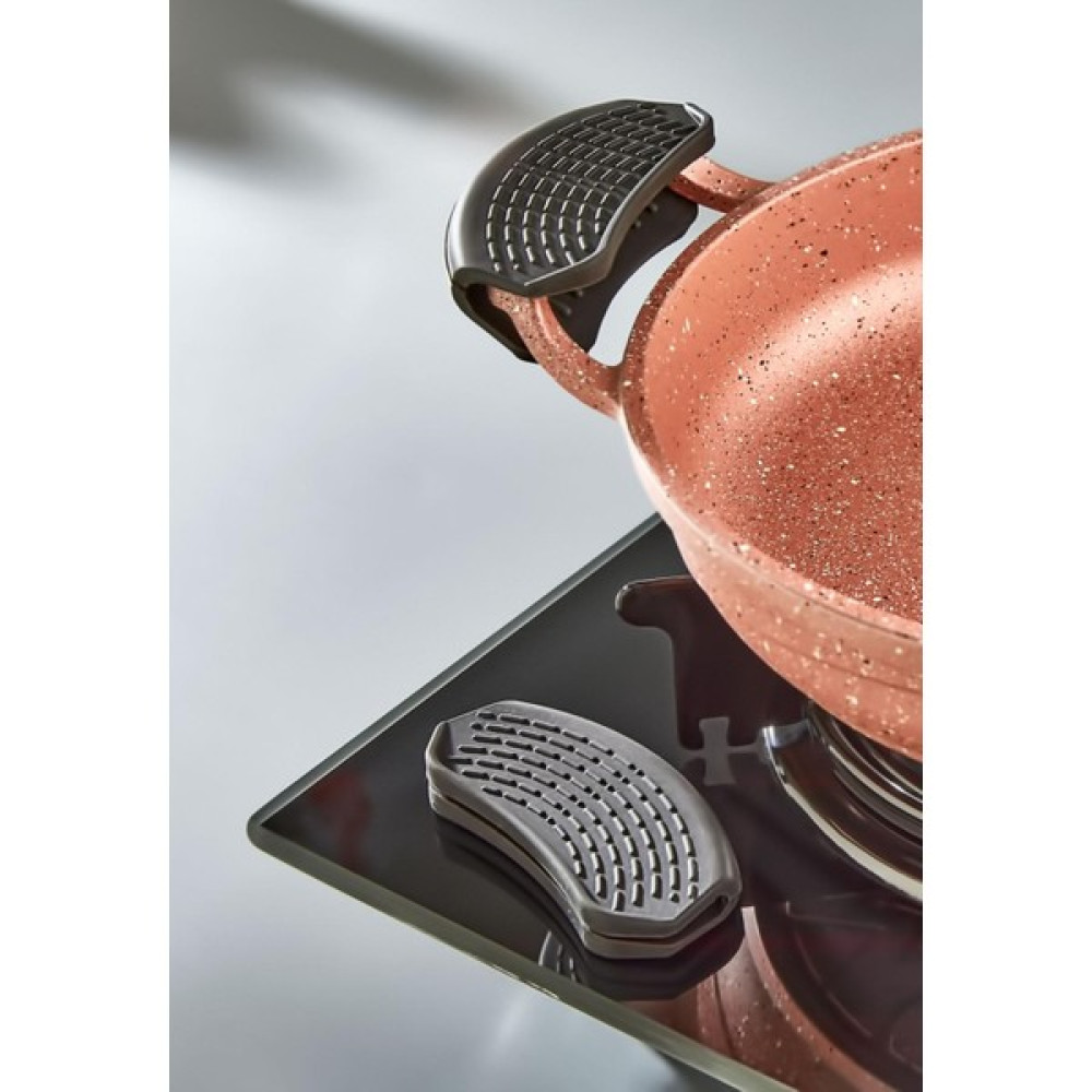 Chance Gift Silikon Tencere Tava Tepsi Tutacağı Yanmaz Yapışmaz Elcik Set 9x4cm Siyah ( 1 Set 2 Adetten Oluşur ) Mutfak Gereçleri Fiyatı