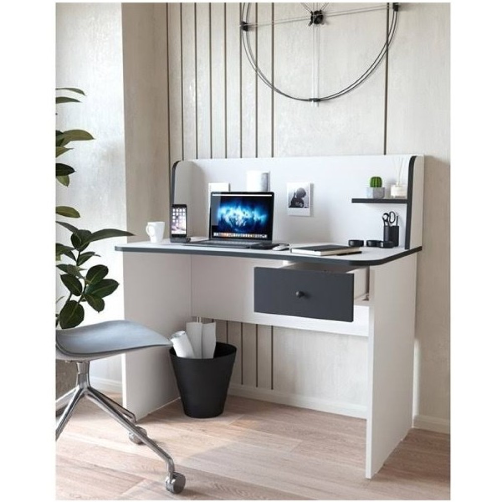 Chancolye Ders Çalışma Masası Ergonomik Tasarım!! - 110x110x60 - Beyaz Çalışma Masası Fiyatı
