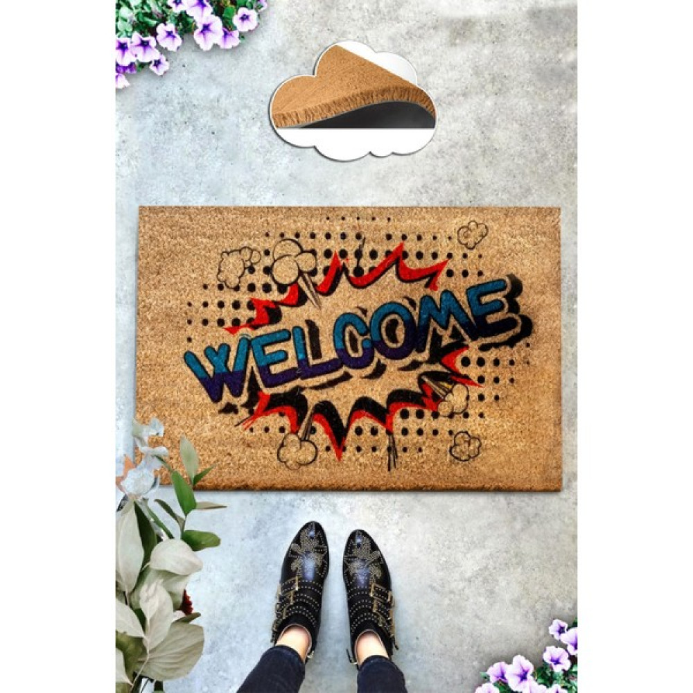 Chandler Home Coco Paspas Cheonggyecheon Kahve 40X60 cm Kapı Önü Paspası, Dış Kapı Paspası - Açık Kahve - 40 x 60 cm Paspas Fiyatı