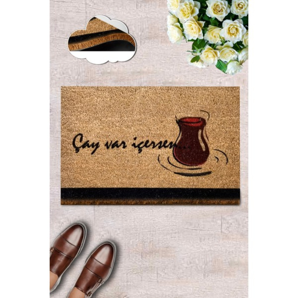 Chandler Home Coco Paspas Jinsha Kahve 40X60 cm Kapı Önü Paspası, Dış Kapı Paspası - Açık Kahve - 40 x 60 cm Paspas Fiyatı