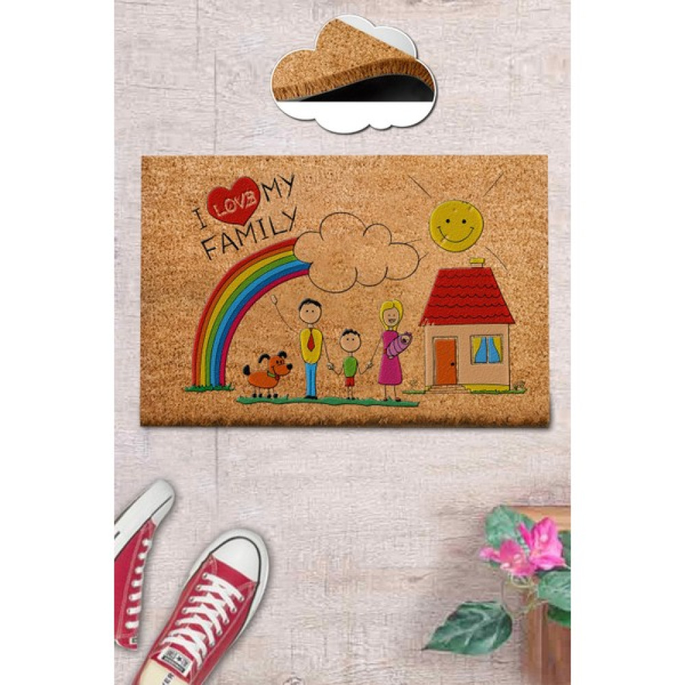 Chandler Home Coco Paspas Korolistskali Kahve 40X60 cm Kapı Önü Paspası, Dış Kapı Paspası - Açık Kahve - 40 x 60 cm Paspas Fiyatı