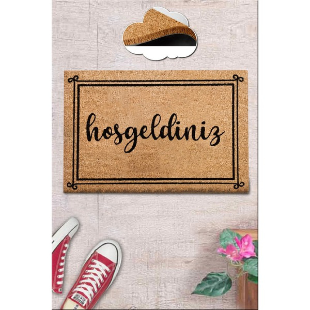 Chandler Home Coco Paspas Miljacka Kahve 40X60 cm Kapı Önü Paspası, Dış Kapı Paspası - Açık Kahve - 40 x 60 cm Paspas Fiyatı