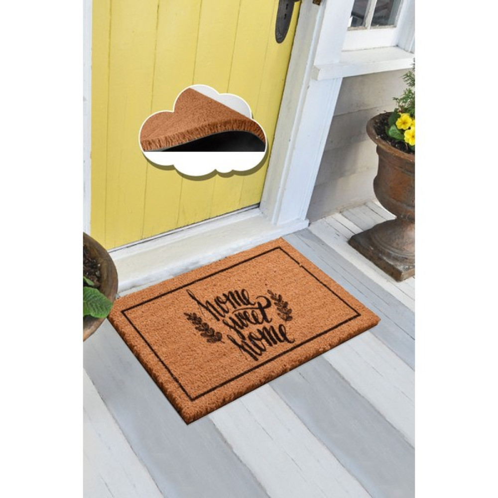 Chandler Home Coco Paspas Ribeira Kahve 40X60 cm Kapı Önü Paspası, Dış Kapı Paspası - Açık Kahve - 40 x 60 cm Paspas Fiyatı